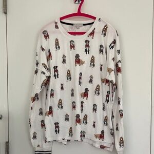 P.J. Salvage winter dogs long sleeve top